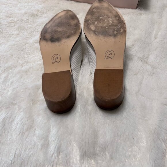 Chinese Laundry White Textured Mules - Picture 6 of 6